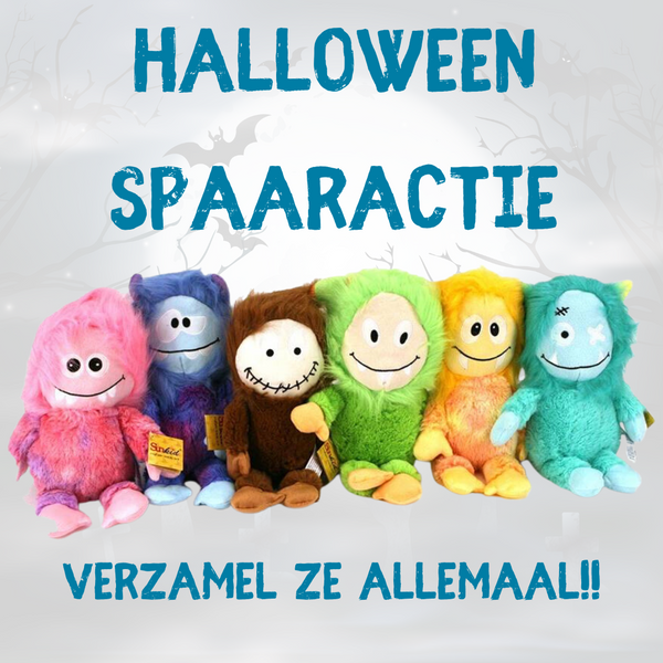 Oktober Halloween Spaaractie - Verzamel alle 6 de Rainbow Monsters!