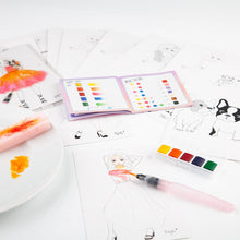 Afbeelding in Gallery-weergave laden, Depesche Topmodel waterverf set - 12153