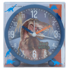 Afbeelding in Gallery-weergave laden, Depesche Dino World wekker Dinosaurus T-Rex blauw - 12155