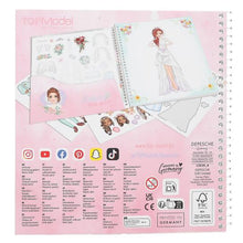 Afbeelding in Gallery-weergave laden, Depesche Topmodel Dress me up stickerboek Wedding 13529