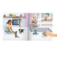 Afbeelding in Gallery-weergave laden, Depesche TOPModel Stickerworld KITTY and DOGGY stickerboek - 13571