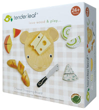 Afbeelding in Gallery-weergave laden, Tender Leaf Toys - Cheese chopping board, kaasplankje - TL8293