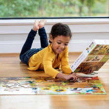 Afbeelding in Gallery-weergave laden, Crocodile Creek 48-delige puzzel Above & Below - Backyard Discovery / Tuin