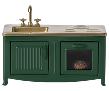 Afbeelding in Gallery-weergave laden, Maileg keuken voor muizen, donkergroen 11-3114-01