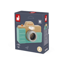 Afbeelding in Gallery-weergave laden, Janod Sonoro – houten camera J05381
