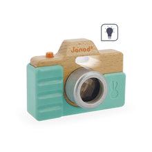 Afbeelding in Gallery-weergave laden, Janod Sonoro – houten camera J05381