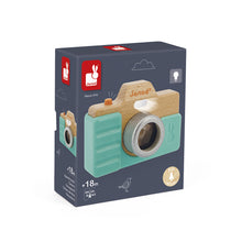 Afbeelding in Gallery-weergave laden, Janod Sonoro – houten camera J05381