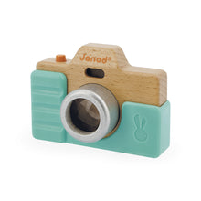 Afbeelding in Gallery-weergave laden, Janod Sonoro – houten camera J05381