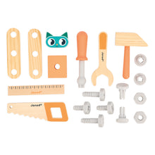 Afbeelding in Gallery-weergave laden, Janod Brico’kids – houten vrachtwagen - J06451