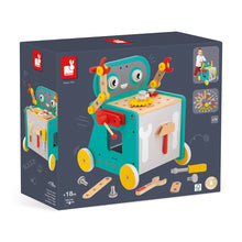 Afbeelding in Gallery-weergave laden, Janod Brico’Kids – houten Robotwagen Robot - J06456