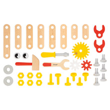 Afbeelding in Gallery-weergave laden, Janod Brico’Kids – houten Robotwagen Robot - J06456