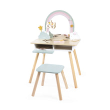 Afbeelding in Gallery-weergave laden, Janod Unicorn – De houten makeup tafel - J06464