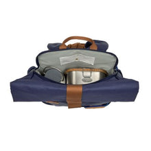 Afbeelding in Gallery-weergave laden, Lässig Mini Rolltop Backpack - Little Gang, navy