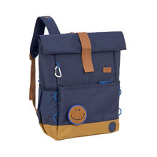 Afbeelding in Gallery-weergave laden, Lässig Medium Rolltop Backpack - Little Gang, navy