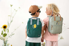 Afbeelding in Gallery-weergave laden, Lässig Mini Square Backpack - Little Gang, Lemon donkergroen rugzak