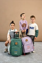 Afbeelding in Gallery-weergave laden, Lässig reistrolley Little Gang, dark green - reiskoffer