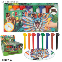 Afbeelding in Gallery-weergave laden, Depesche Dino World waskrijtjes Dinosaurus - 12177