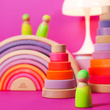 Afbeelding in Gallery-weergave laden, Grimm's houten neon vriendjes groen - 15070