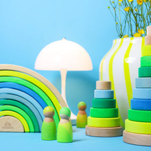 Afbeelding in Gallery-weergave laden, Grimm's houten neon vriendjes groen - 15070