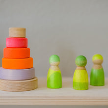 Afbeelding in Gallery-weergave laden, Grimm's houten neon vriendjes groen - 15070