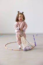 Afbeelding in Gallery-weergave laden, Lässig Kids Sweater GOTS Heart rose smoke - maat 110/116