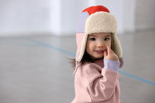 Afbeelding in Gallery-weergave laden, Lässig Kids Sweater GOTS Heart rose smoke - maat 110/116