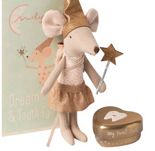 Afbeelding in Gallery-weergave laden, Maileg Tandenfee meisje, grote zus muis met tandendoosje 16-1739-00