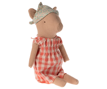 Afbeelding in Gallery-weergave laden, Maileg varken Big meisje 34 cm 16-4980-00