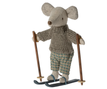 Afbeelding in Gallery-weergave laden, Maileg winter ski muis grote broer 17-3212-00