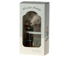 Afbeelding in Gallery-weergave laden, Maileg winter ski muis grote broer 17-3212-00
