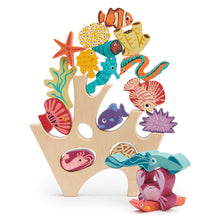 Afbeelding in Gallery-weergave laden, Diep in de zee 🩵 Tender Leaf Toys Stacking Coral Reef / stapel koraalrif