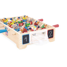 Afbeelding in Gallery-weergave laden, Janod Applepop - houten tafelhockeyspel Baby Hockey
