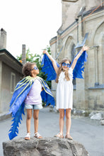 Afbeelding in Gallery-weergave laden, Great Pretenders Legendary Dragon Jewel soft wings, vleugelcape met masker - 53996