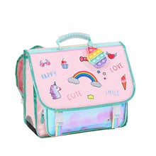 Afbeelding in Gallery-weergave laden, Viquel boekentas 38 cm - Unicorn Bubbles eenhoorn