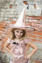 Afbeelding in Gallery-weergave laden, Great Pretenders Glam Witch jurk en hoed, maat 5/6 jaar - 31415