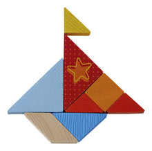 Afbeelding in Gallery-weergave laden, Haba legspel Tangrammix - 305777