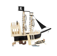 Afbeelding in Gallery-weergave laden, Small Foot - houten poppenhuis - Piratenschip