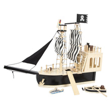 Afbeelding in Gallery-weergave laden, Small Foot - houten poppenhuis - Piratenschip