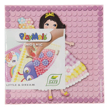 Afbeelding in Gallery-weergave laden, PlayMais Mosaic kaarten versieren Prinses - set 6 stuks