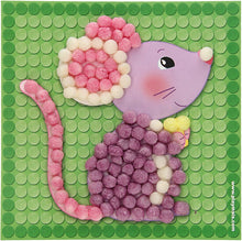 Afbeelding in Gallery-weergave laden, PlayMais mosaic kaarten versieren - Kleine vriendjes