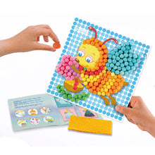 Afbeelding in Gallery-weergave laden, PlayMais Mosaic kaarten versieren Insecten - set 6 stuks