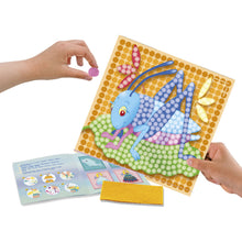 Afbeelding in Gallery-weergave laden, PlayMais Mosaic kaarten versieren Insecten - set 6 stuks