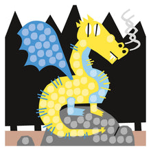 Afbeelding in Gallery-weergave laden, Playmais Mosaic - versier de draken kaarten, set 6 stuks
