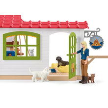 Afbeelding in Gallery-weergave laden, Schleich Farm World huisdierenhotel - 42607