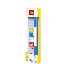 Afbeelding in Gallery-weergave laden, Boris Bossaert ❤️LEGO Gel Pen Blauw met minifiguur