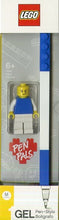 Afbeelding in Gallery-weergave laden, Boris Bossaert ❤️LEGO Gel Pen Blauw met minifiguur