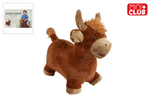Afbeelding in Gallery-weergave laden, Mini Club Skippy hopper Highland Cow - met pomp pluche 60 cm