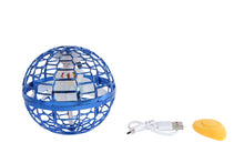 Afbeelding in Gallery-weergave laden, Boris Bossaert ❤️ UFO Flying Ball 9,4 cm - werkt op handbeweging / BLAUW