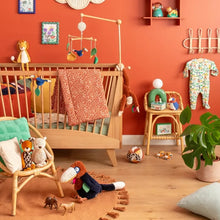 Afbeelding in Gallery-weergave laden, Moulin Roty - La Foret Mawa - Grote knuffel Neushoornvogel Litchi
