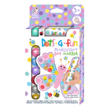 Afbeelding in Gallery-weergave laden, Haku Yoka Dots-4-Fun dot markers set 8 stuks parelmoer